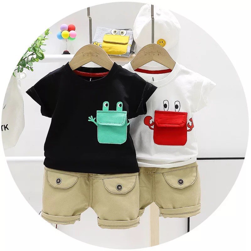SETELAN BAJU ANAK LAKI LAKI (LUPIN) 1-4 TAHUN/ WIKEN STORE-1