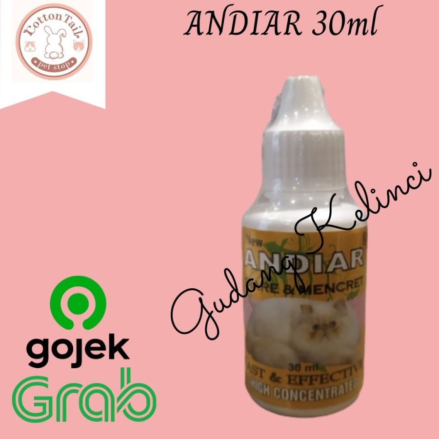 ANDIAR OBAT DIARE, KEMBUNG PADA KUCING 30ml