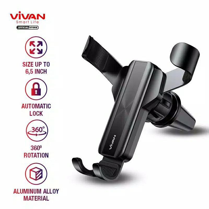 Vivan CHS09 Aluminum Alloy Car Holder