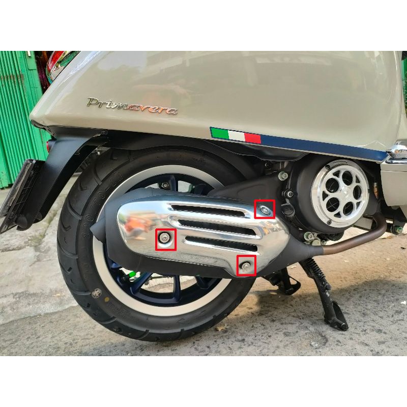 BAUT TAMENG KNALPOT STANDAR VESPA MATIC