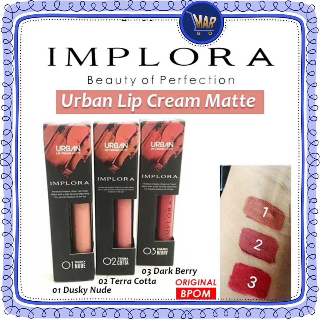 IMPLORA URBAN LIPSTIK LIQUID MATTE