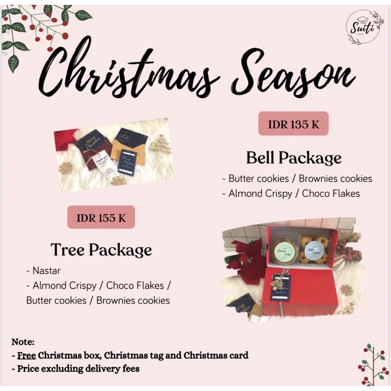 

Christmas Hampers Gift/Kado/Bingkisan/Hantaran Natal