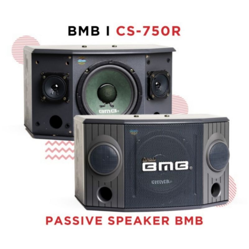 Speaker BMB Cs 750R Speaker Pasif 8 inch