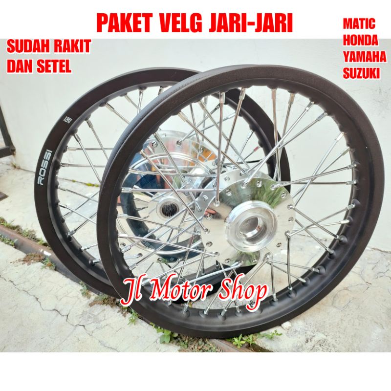 PAKET Velg Jari jari 14 Mio Fino Mio j Xeon Mio M3 Mio gt Genio Beat Scoopy Vario Spacy Xride dll