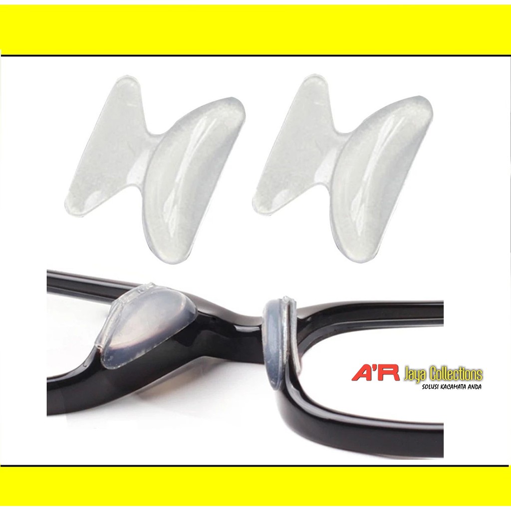 Nosepad Kacamata ( karet penyangga hidung ) for Frame Plastik.