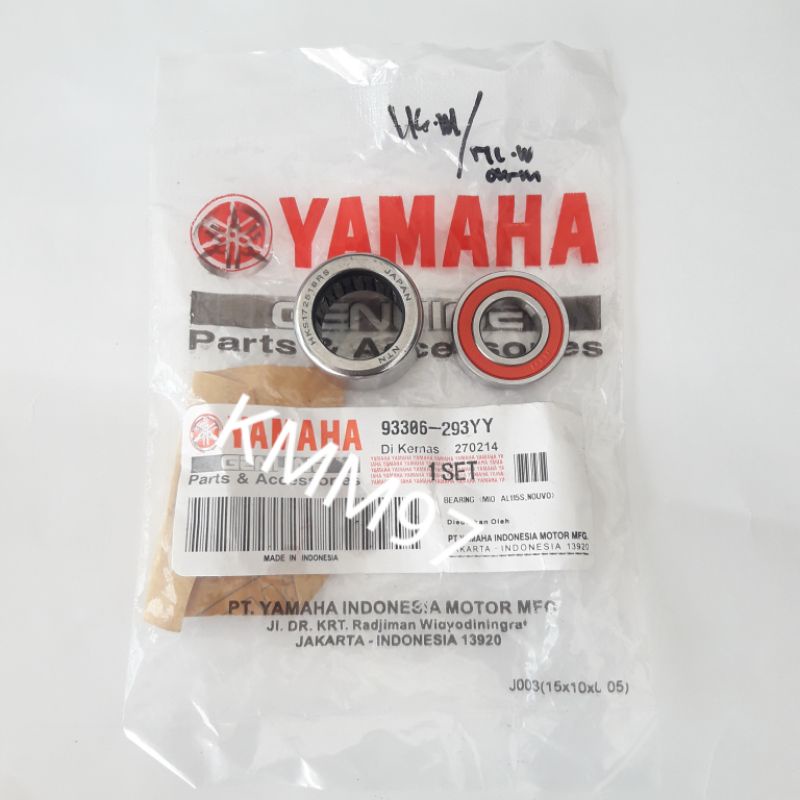 BEARING LAHER BAMBU PULY PULLEY MIO GT,SOUL GT,NOUVO,MIO SOUL,FINO FI,XRIDE,MIO SPORTY
