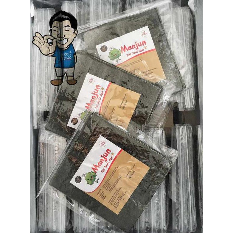 

9H476R- Manjun Yaki Sushi Nori/ Rumput Laut/ Seaweed- 50 Sheet Dyu5Ge4-