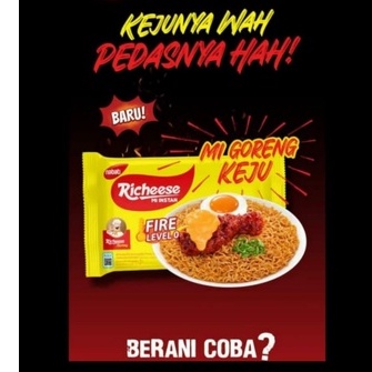 

MIE GORENG RICHEESE - MIE VIRAL RASA KEJU PEDAS- RICHEESE NABATI