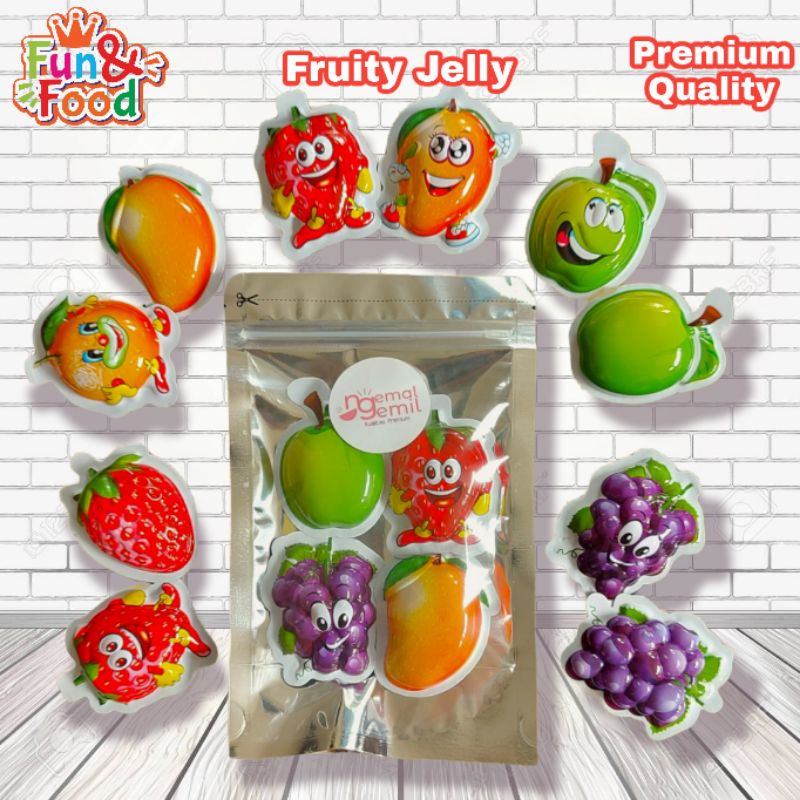 

Fruity Gummy Jelly Buah Mix