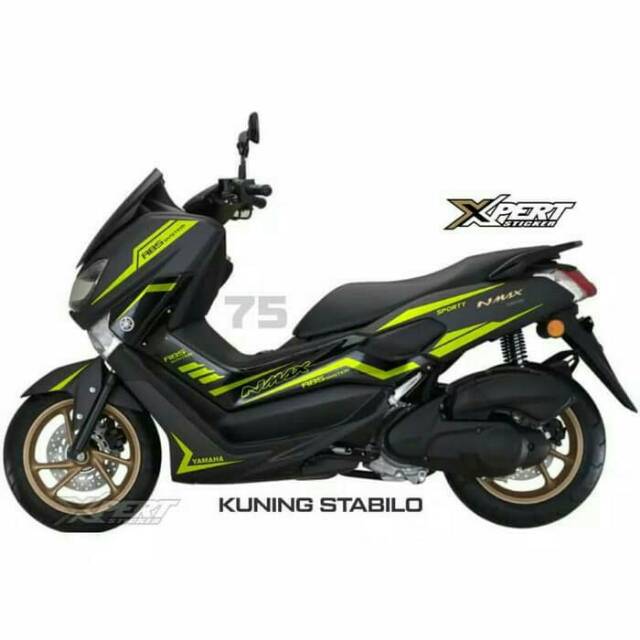 

CUTTING STICKER NMAX KUNING STABILO