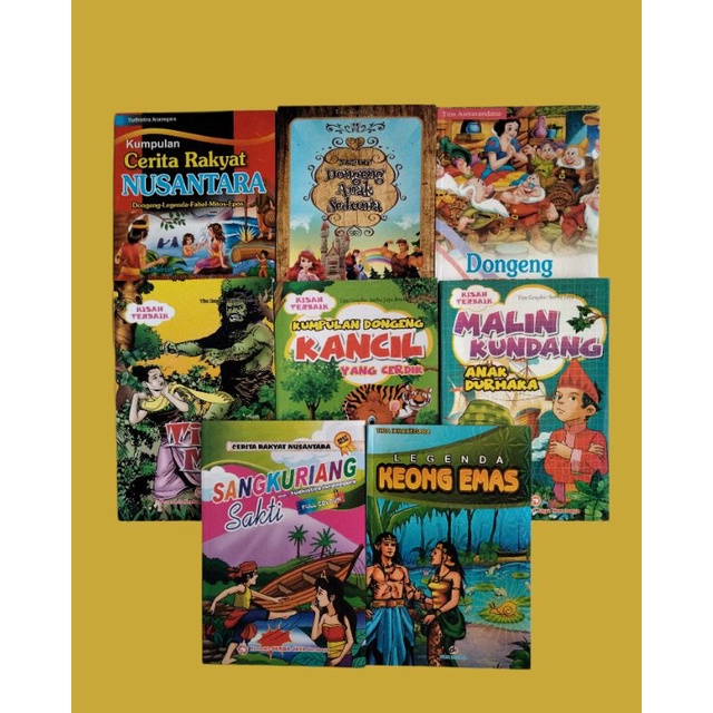 CERITA RAKYAT DAN DONGENG BERWARNA