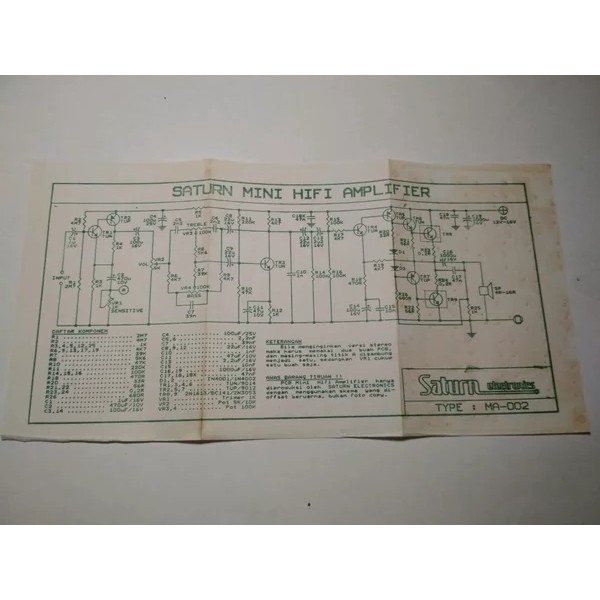 PCB Mini Hifi Amplifier MA-002