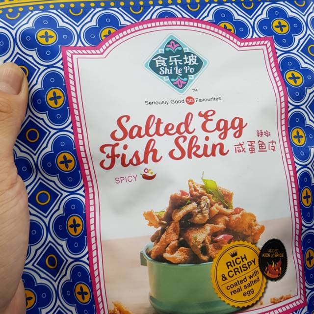 

ShiLePo salted egg fish skin