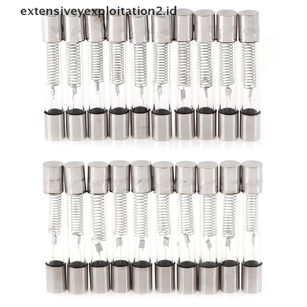 10pcs Sekring Microwave Oven Tegangan Tinggi 5kv 0.65a 0.7a 0.75a 0.8a 0.9a
