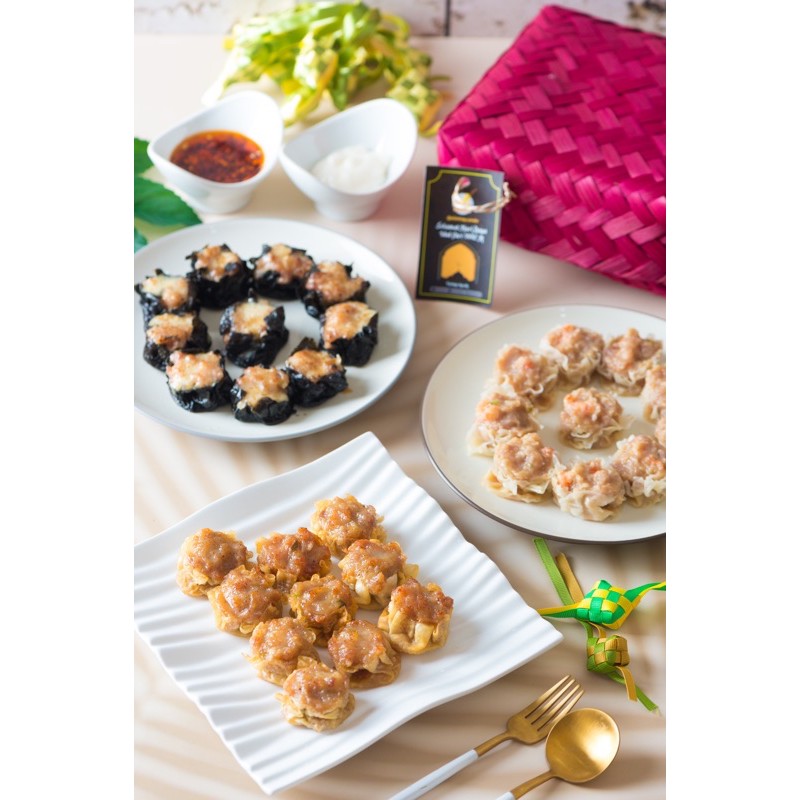 

ISI 10pcs SIOMAY DIMSUM FROZEN (Ayam/Ayam udang) HALAL