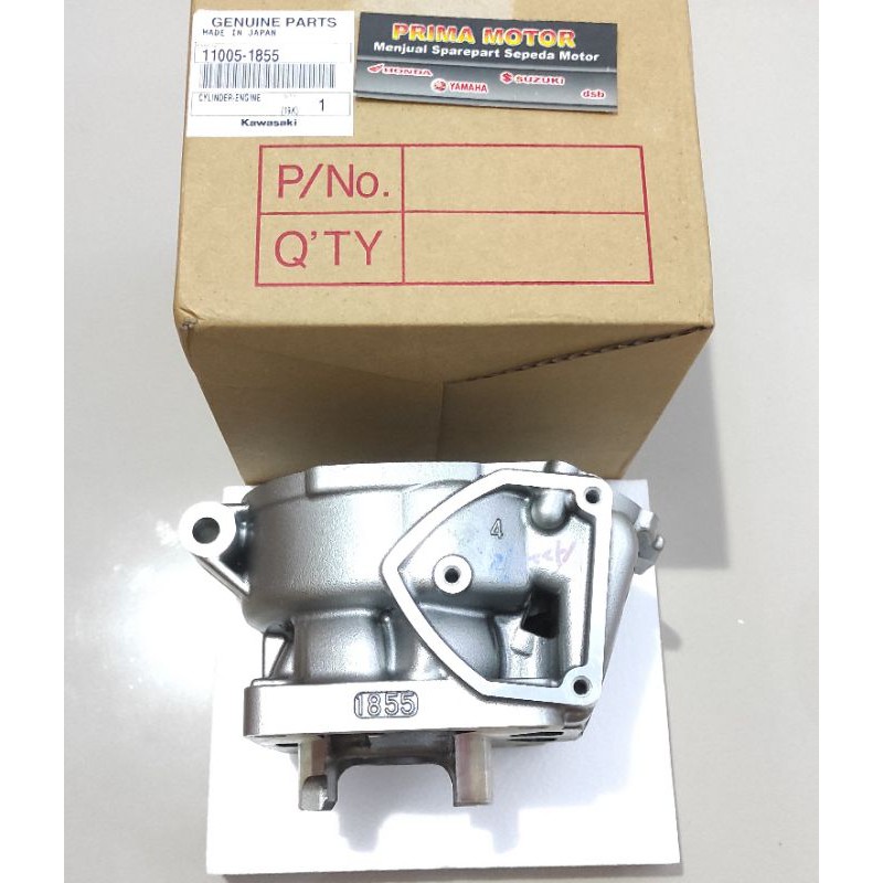 BLOK CYLINDER 1855 SILVER NINJA R RR SUPER KIPS ORI KAWASAKI