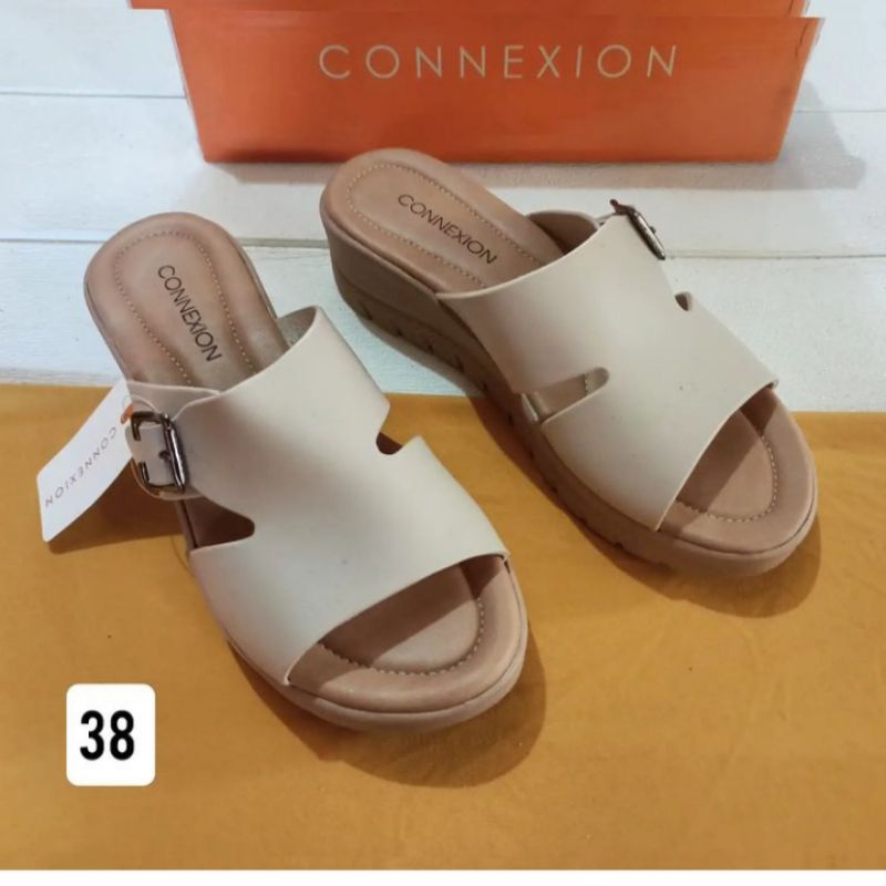 SANDAL WEDGES WANITA YONGKI KOMALADI ORIGINAL