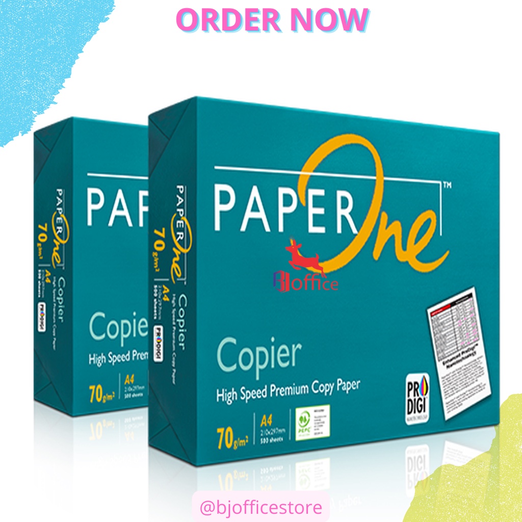 Jual Paper One Kertas Hvs 75 Gram A4 Shopee Indonesia