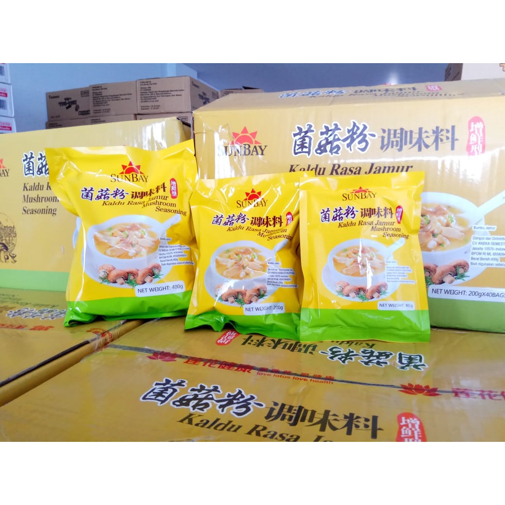 

SUNBAY MUSHROOM SEASONING 200 GR - BUMBU JAMUR - BUMBU - JAMUR