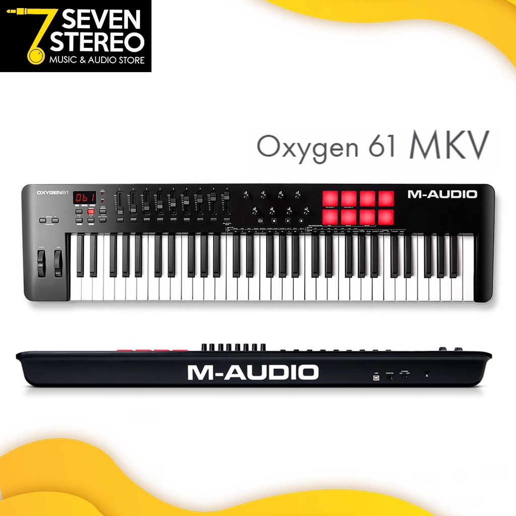 M-Audio Oxygen 61 MK V MK5 Midi Controller keyboard 61 keys