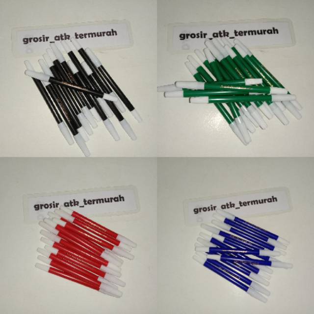 

1LUSIN isi 144pcs, spidol snowman kecil warna, merah, hitam, biru, hijau