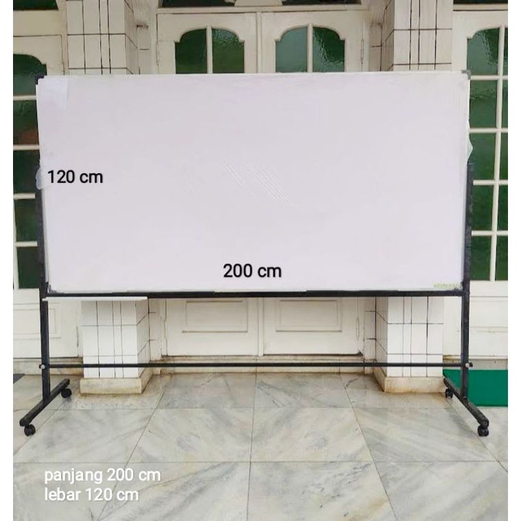 whiteboard standing 120 x 200 cm