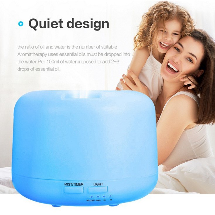 HUMIDIFIER AIR AROMA DIFFUSER 500 ML.PENGHARUM RUANGAN