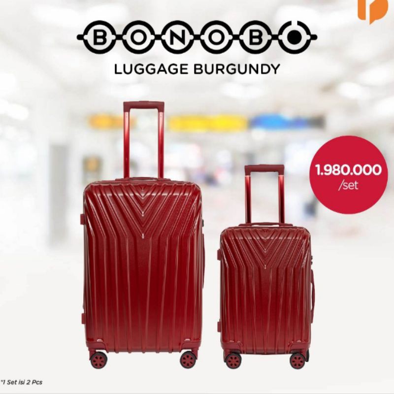 KOPER 24 INCH KOPER 22 INCH BONOBO TAS KOPER TAS TRAVEL LUGGAGE