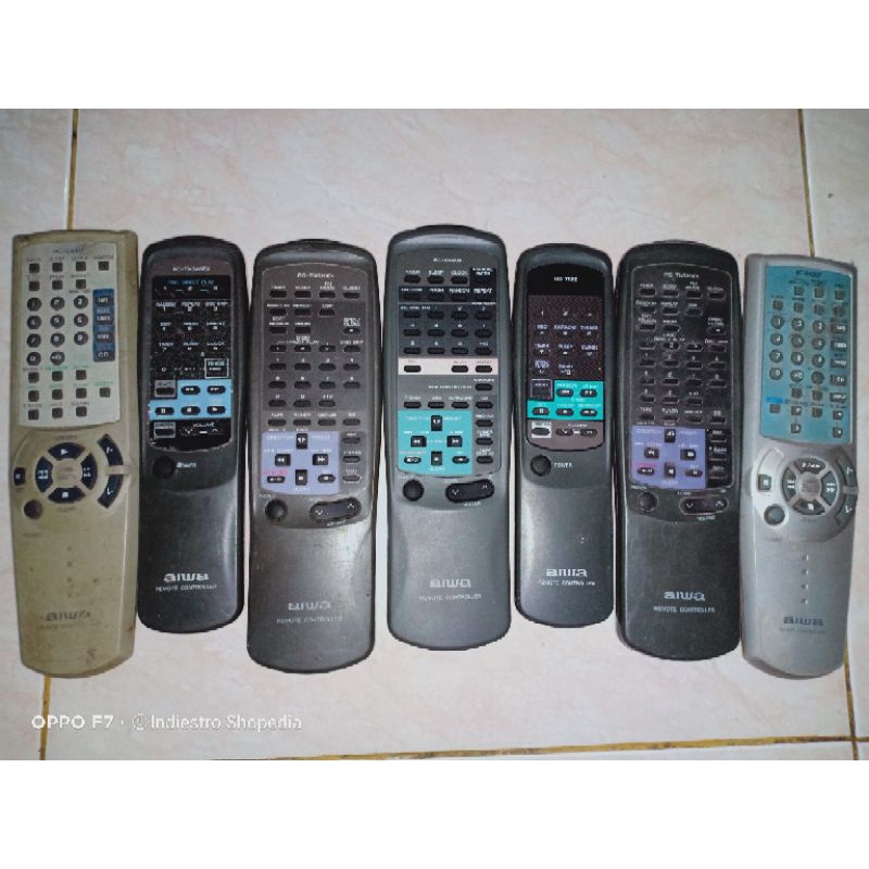 Remote Aiwa Audio System For Compo HIFI Original
