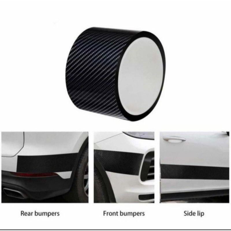 Sillplate Samping Mobil WULING CORTEZ Stiker Carbon 5D