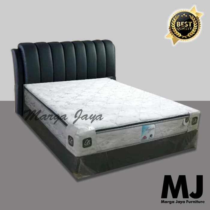 spring bed airland maggio 1set divan sandaran sss 160 x 200