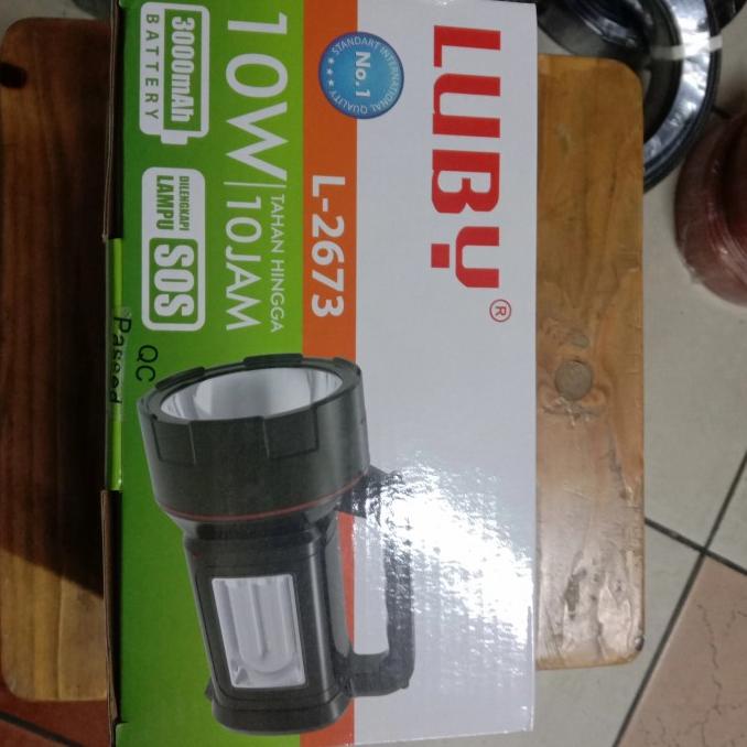 senter tangan luby 2673 10watt senter scurity wtwi74 Diminati Banget