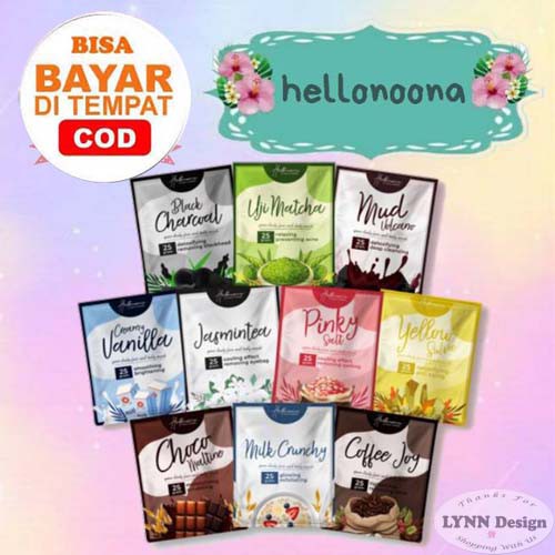 Masker HELLONOONA 25gr ORGANIC FACE &amp; BODY MASK By SELLA NOVIKA