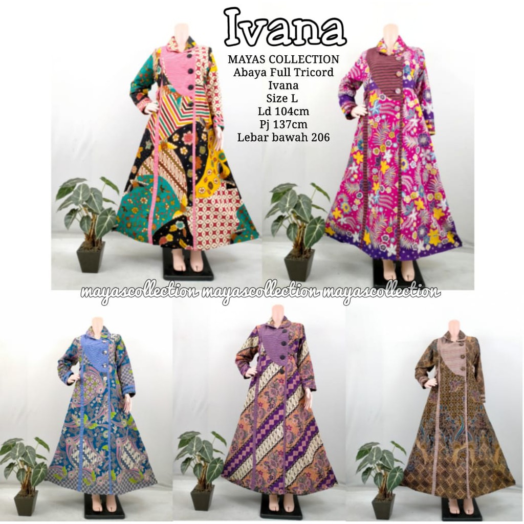 ABAYA BATIK / GAMIS BATIK