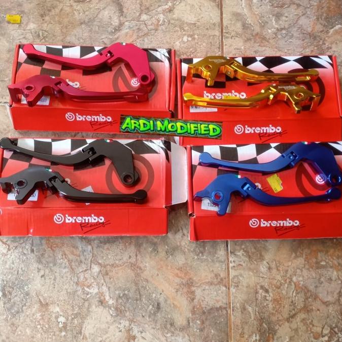 handle rem ninja r, ninja rr, ninja ss merk brembo full cnc lipat