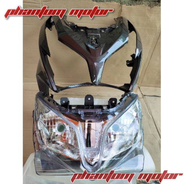 Body tameng depan dan lampu depan vario 125 old lama