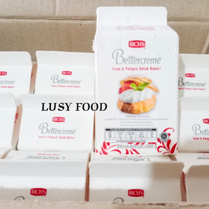 

Better cream richs 500gr