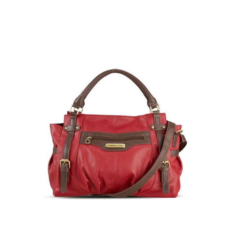 TERBARU TAS WANITA MANTOIS BAG LL505DR SOPHIE MARTIN PARIS MURAH MERAH MEWAH Good Quality