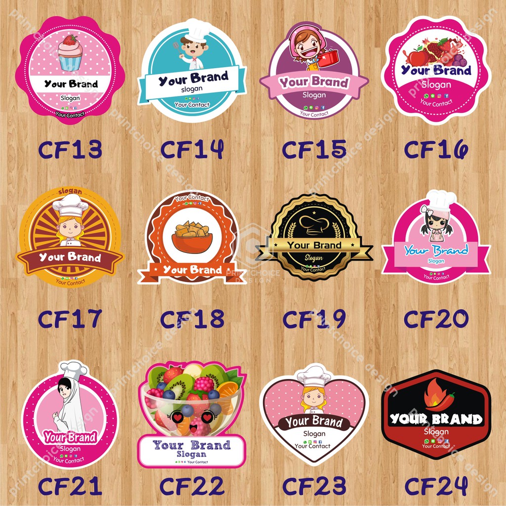 STIKER LABEL FREE DESAIN