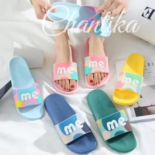 PROMO TERMURAH.. KIRIM HARI INI / SANDAL CEWEK KOREA / SENDAL WANITA / SANDAL SELOP ME