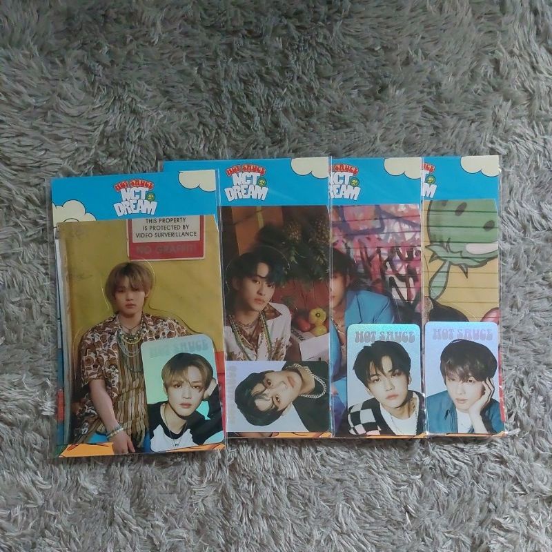 NCT DREAM HOLOGRAM PHOTOCARD SET HOT SAUCE (JAEMIN, MARK, CHENLE, JISUNG)