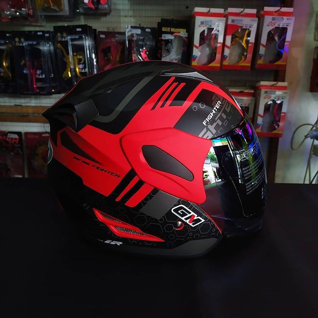 HELM GM FIGHTER 911 RED DOFF
