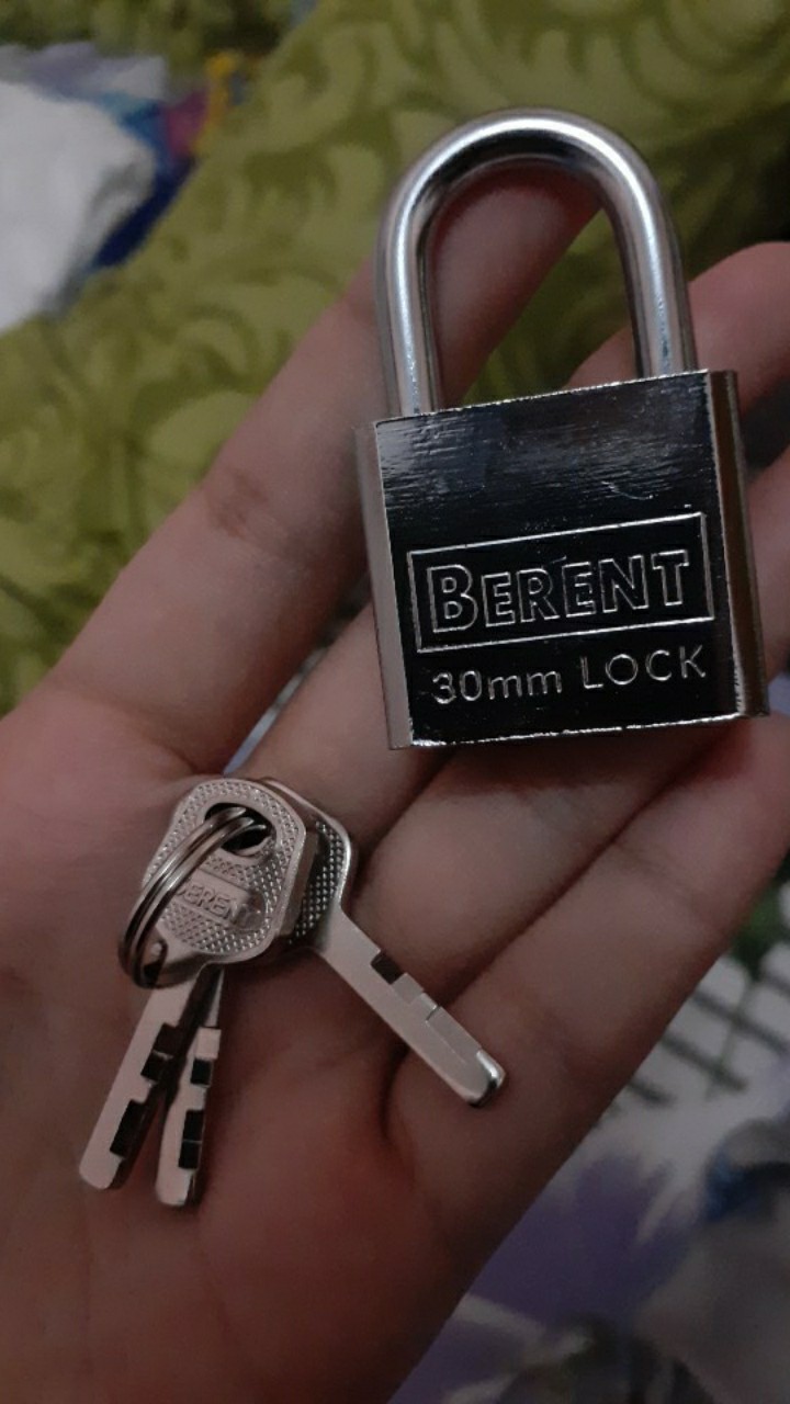 Berent Gembok Pendek Panjang 30 40 50 60 Mm 4 Kunci Stainless Steel