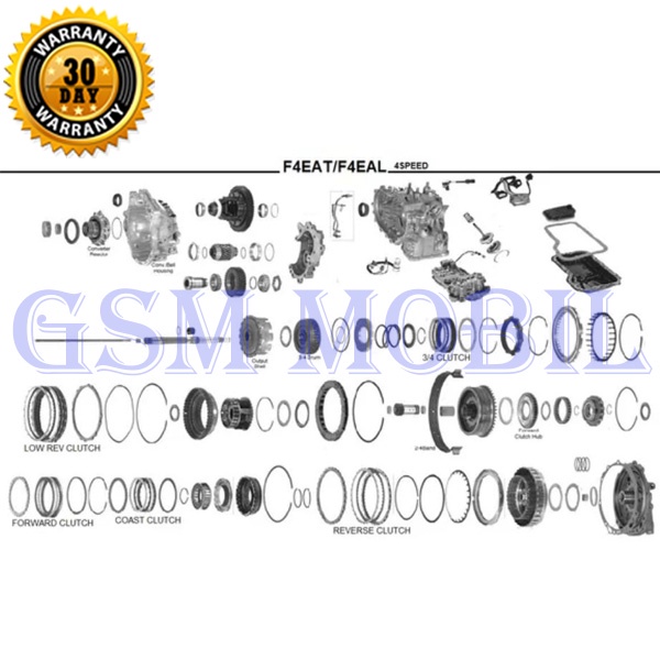 Kampas Kopling Matic Kia Carens Mazda F4AEL 454732Z000 10006824