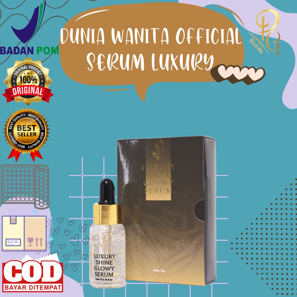 PRADISKIN GLOW SERUM LUXURY SHINE GLOWING (menglowingkan)