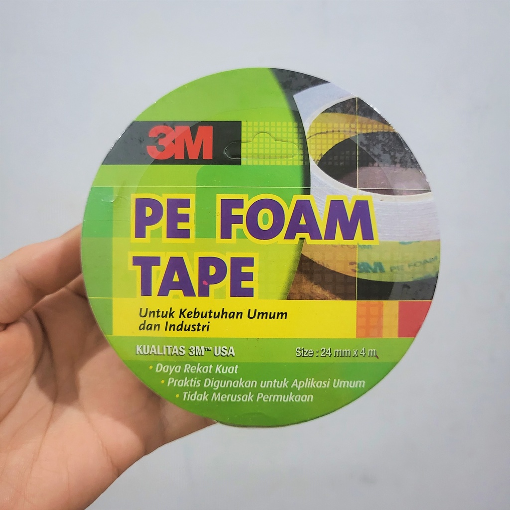 

3M PE FOAM TAPE 1600GT DOUBLE TAPE 24MM x 4Mtr ORIGINAL