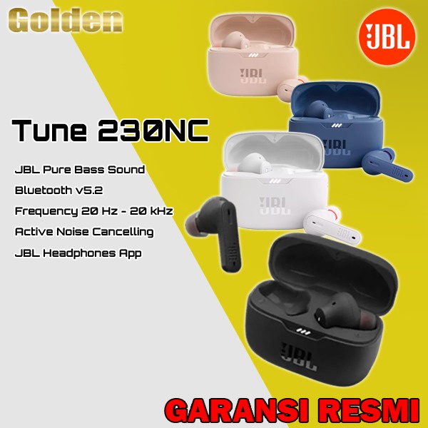 JBL Tune 230NC / T230 NC / T230NC / T230 NC TWS Earphone Resmi