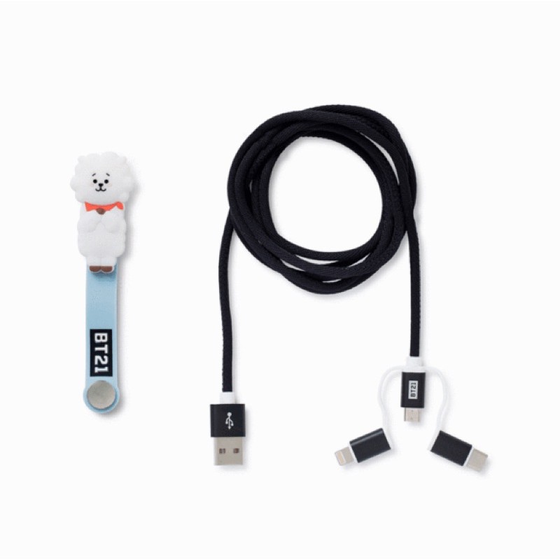 3 in 1 Cable Charger Line Store BT21 ready RJ