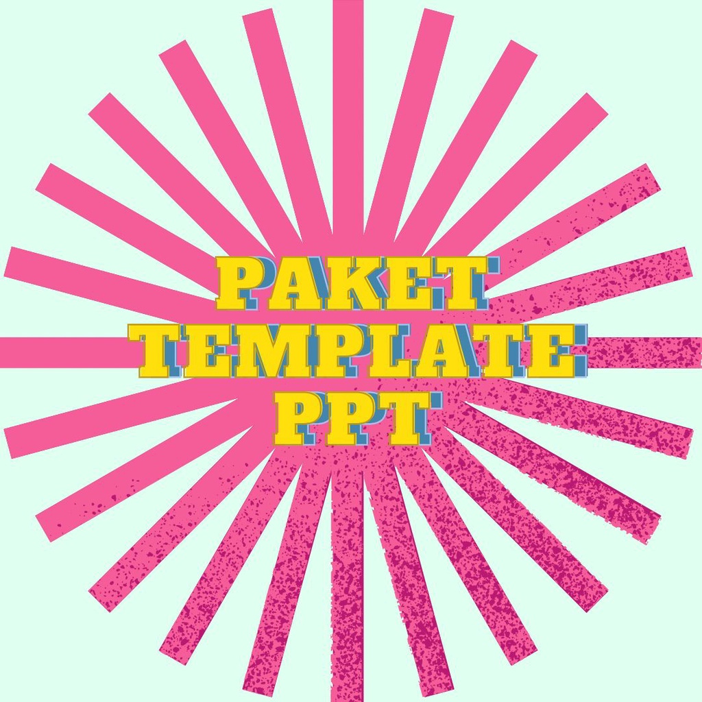 Jual template ppt aesthetic 100 shopee indonesia