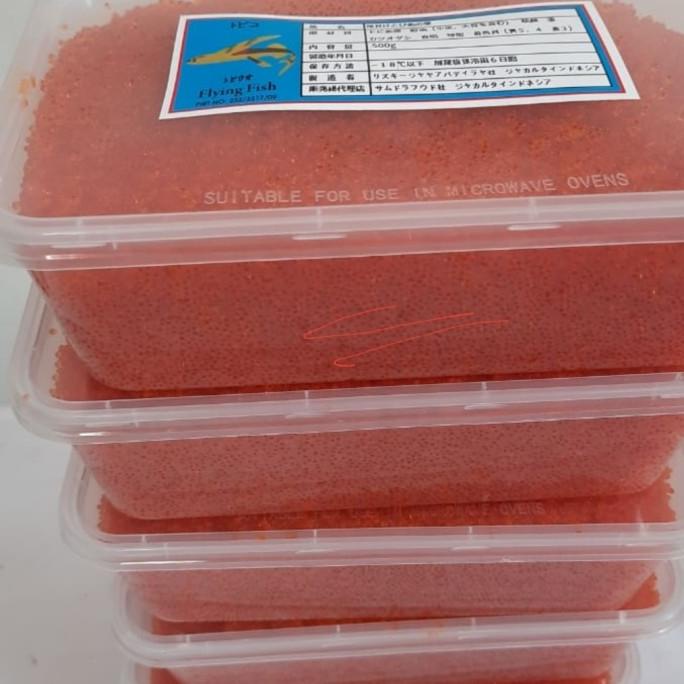 

tobiko orange 500 gram great A ---Termurah---